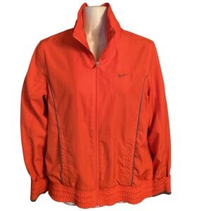 Vintage Nike Athletic Dept Orange Athletic Windbreaker Jacket